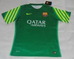 Barcelona Goalkeeper Soccer Jersey 2015-16 Green