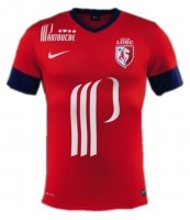 13-14 Lille OSC Home Red Jersey Shirt