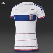 Lyon Home Soccer Jersey 2015-16 Women's