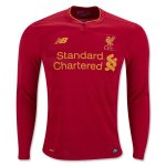 Liverpool Home Soccer Jersey 16/17 LS