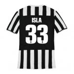 13-14 Juventus #33 Isla Home Jersey Shirt