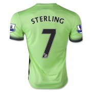 Manchester City Third Soccer Jersey 2015-16 STERLING #7