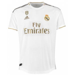 19-20 Player Version Real Madrid Home Soccer Jersey Shirt with Champions Badge [ED6725]