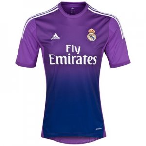 13-14 Real Madrid Goalkeeper Purple Soccer Jersey Shirt