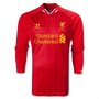 13-14 Liverpool #8 GERRARD Home Long Sleeve Jersey Shirt