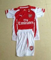 Kids Arsenal 14/15 Home Soccer kit(shirt+shorts)