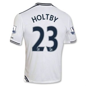 13-14 Tottenham Hotspur #23 HOLTBY Home Jersey Shirt