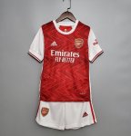 Children Arsenal Home Soccer Suits 2020/21