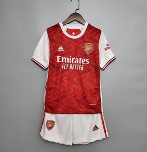 Children Arsenal Home Soccer Suits 2020/21
