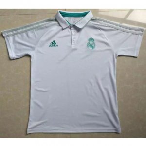 Real Madrid Polo Shirt 17/18 White