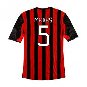 13-14 AC Milan Home #5 Mexes Soccer Jersey Shirt