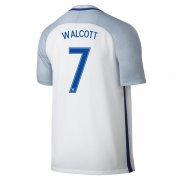 England Home Soccer Jersey 2016 WALCOTT #7