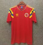 Retro Colombia Away Red Soccer Jerseys 1990