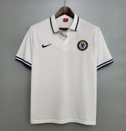 Chelsea Polo Shirt White 2020/21