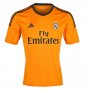 13-14 Real Madrid #23 ISCO Away Orange Soccer Jersey Shirt