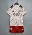 Children Arsenal Away Soccer Suits 2020/21