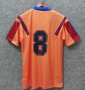 Retro Barcelona Away Orange Soccer Jerseys 1991/92