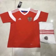 Kids Russia Home Soccer Kit 2018 World Cup (Shirt+Shorts)