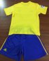 Children Cádiz Home Soccer Suits 2019/20 Shirt and Shorts