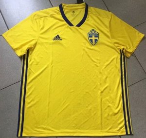 Sweden Home Soccer Jersey 2018 World Cup