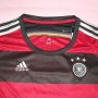 Women 2014 Germany Away Soccer Jersey Football Shirt