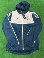 Real Madrid blue wind jacket 2017/18