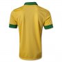 13-14 Brazil Home Yellow Jersey Shirt(Player Model)