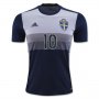 Sweden Away Soccer Jersey 2016 IBRAHIMOVIC #10