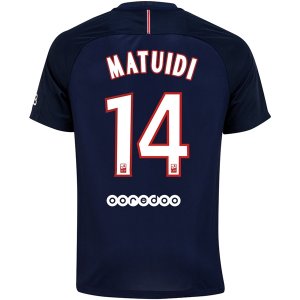 PSG Home Soccer Jersey 2016-17 14 MATUIDI