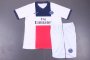 Kids PSG 13/14 Away Soccer Jersey Kit(Shirt+shorts)