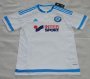 Olympique Marseille Home Soccer Jersey 2015-16 White