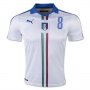 Italy Away Soccer Jersey 2016 MARCHISIO #8