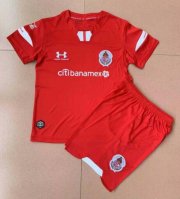 Children Deportivo Toluca Home Soccer Suits 2019/20 Shirt and Shorts