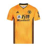 19-20 Wolverhampton Wanderers Home Yellow Soccer Jerseys Shirt