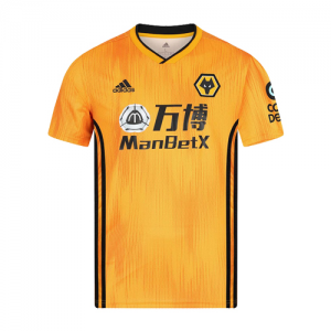 19-20 Wolverhampton Wanderers Home Yellow Soccer Jerseys Shirt