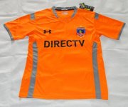 Under Armour Colo-Colo Third Soccer Jersey Orange 2015/16