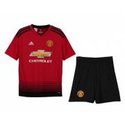 Kids 18-19 Manchester Untied Home Jersey Kits