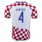 Croatia Home Soccer Jersey 2016 Perisic 4