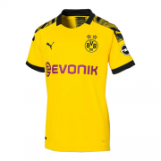 19-20 Borussia Dortmund Home Yellow Women's Jerseys Shirt