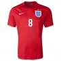 2014 England LAMPARD #8 Away Soccer Jersey