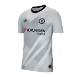 Chelsea Goalkeeper Gray&White Jerseys Shirt 19/20