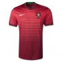 2014 FIFA World Cup Portugal Home Red Soccer Jersey Football Shirt