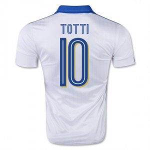 Italy Away Soccer Jersey 2016 9 Balotelli