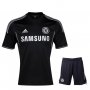 13-14 Chelsea Black Away Soccer Jersey Kit (Shirt+Short)