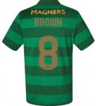 Celtic Away Soccer Jersey 2017/18 Brown #8