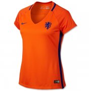 Netherlands Home Soccer Jersey Euro 2016 Women's