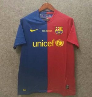 Retro Barcelona Home Soccer Jerseys 2008/09