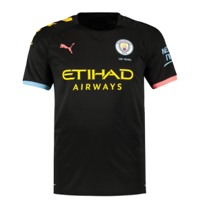 19-20 Manchester City Away Black Jerseys Shirt