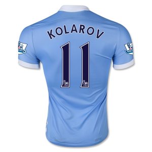 Manchester City Home Soccer Jersey 2015-16 KOLAROV #11
