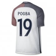 France Away Soccer Jersey 2016 POGBA #19